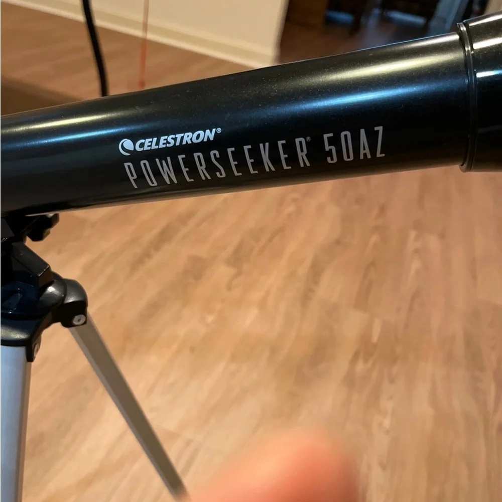 Like new Celestron PowerSeeker 50AZ Telescope